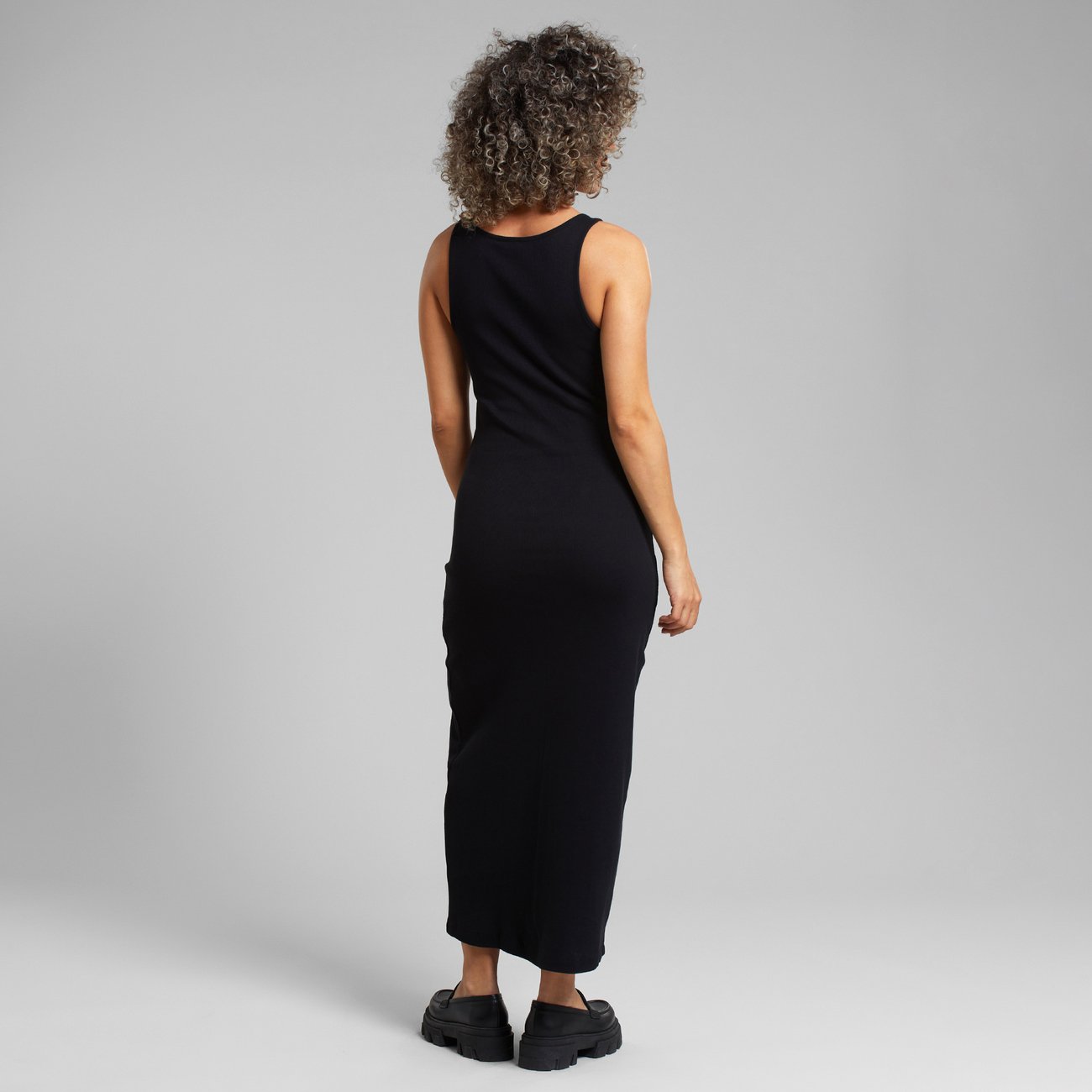 Rib Dress Motala - black