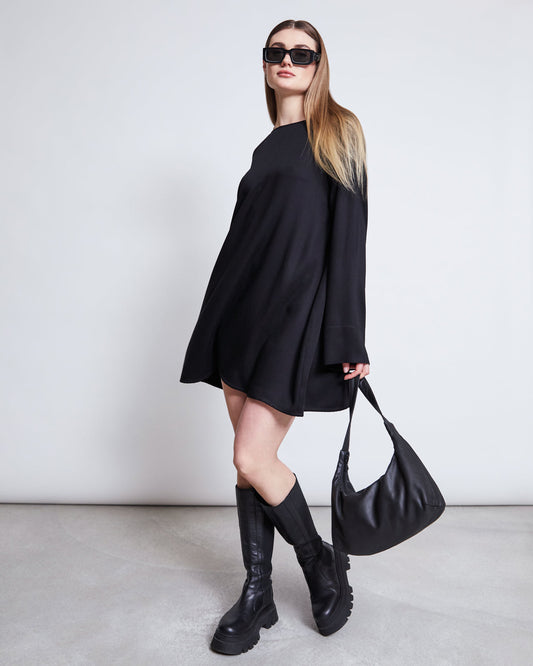 MINI DRESS AURIT - black