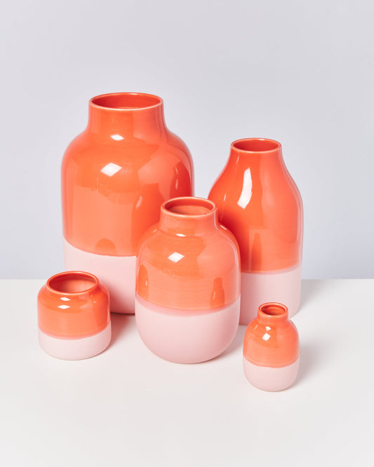 Vase Nuno L rosé coral