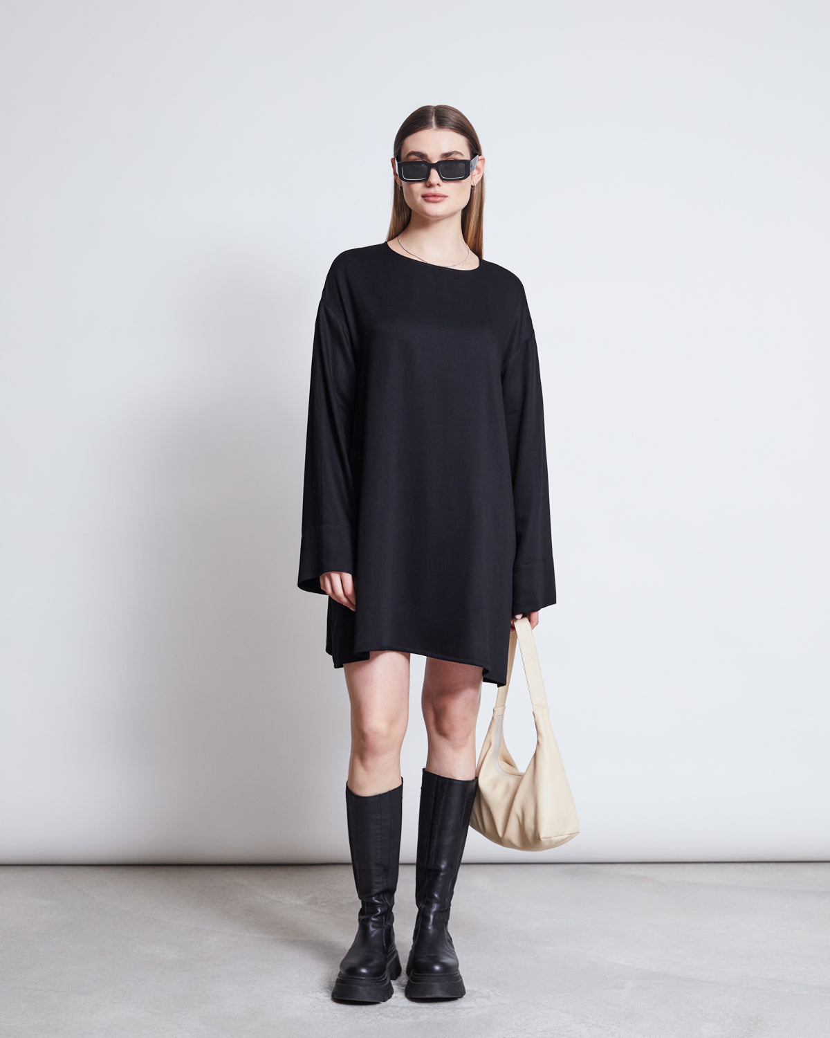 MINI DRESS AURIT - black