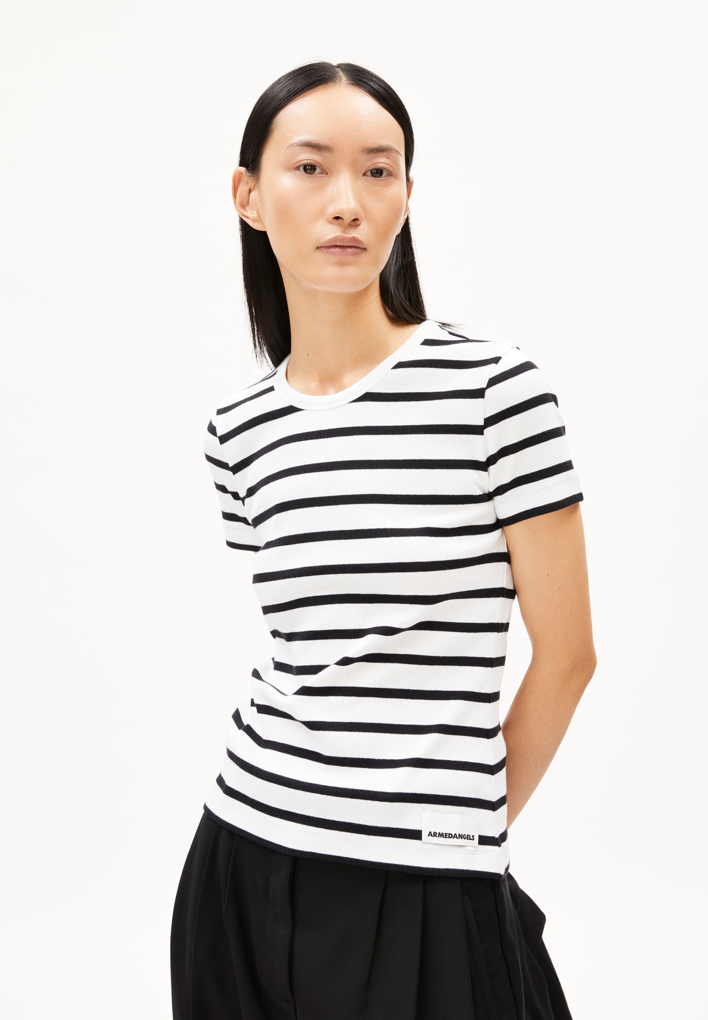 Ripp-T-Shirt KARDAA STRIPES - diverse Farben