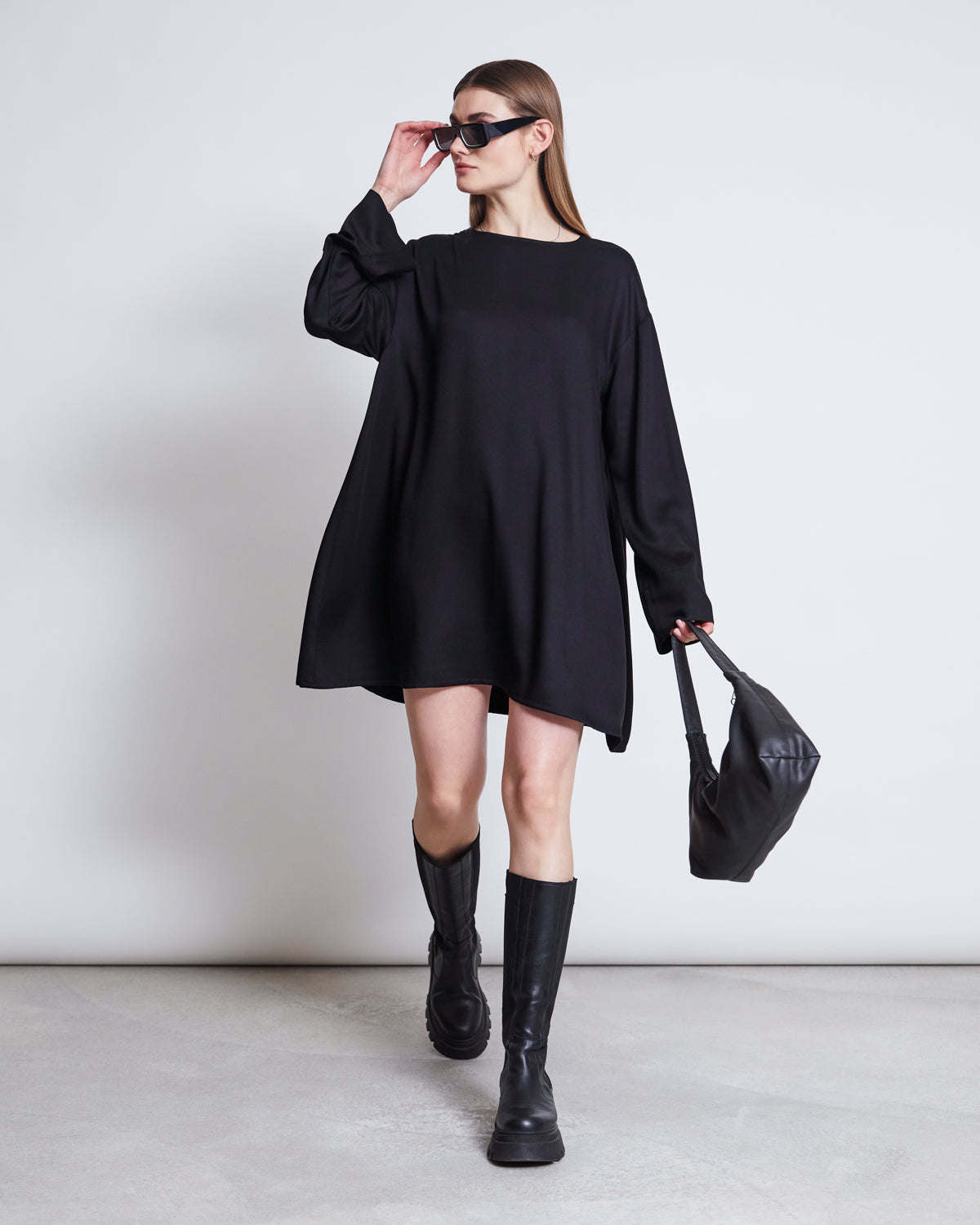 MINI DRESS AURIT - black